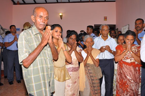 New
House for Parents of Late Squadron Leader Monath Perera