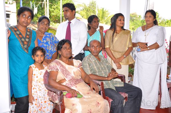 New House for Parents of Late Squadron Leader Monath Perera