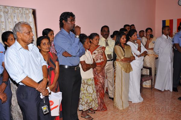 New
House for Parents of Late Squadron Leader Monath Perera
