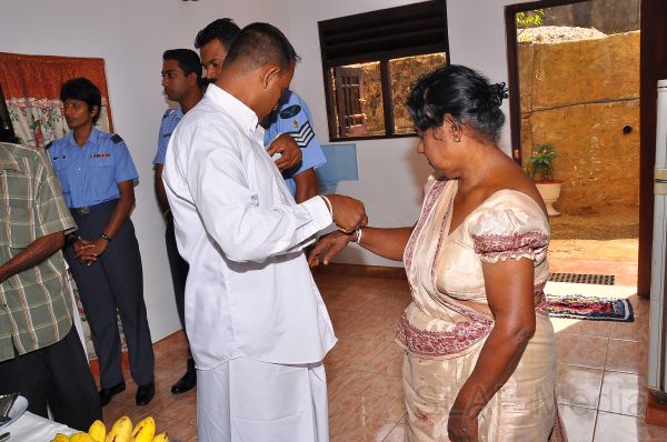 New
House for Parents of Late Squadron Leader Monath Perera