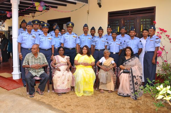 New
House for Parents of Late Squadron Leader Monath Perera