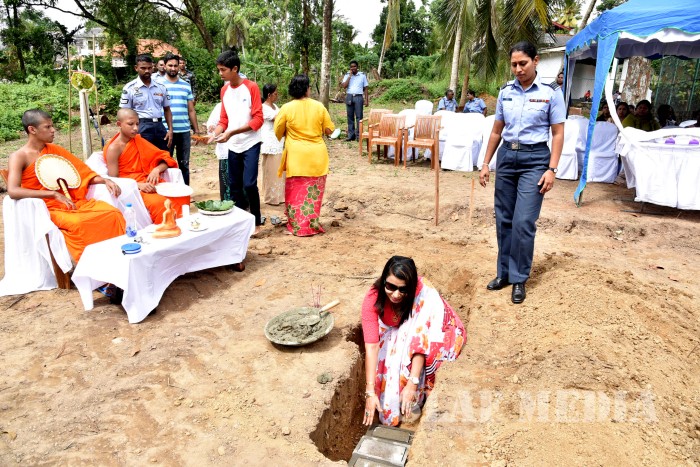 New House for the Family of Late Air Commodore Janaka Karunarathne