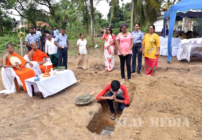 New House for the Family of Late Air Commodore Janaka Karunarathne