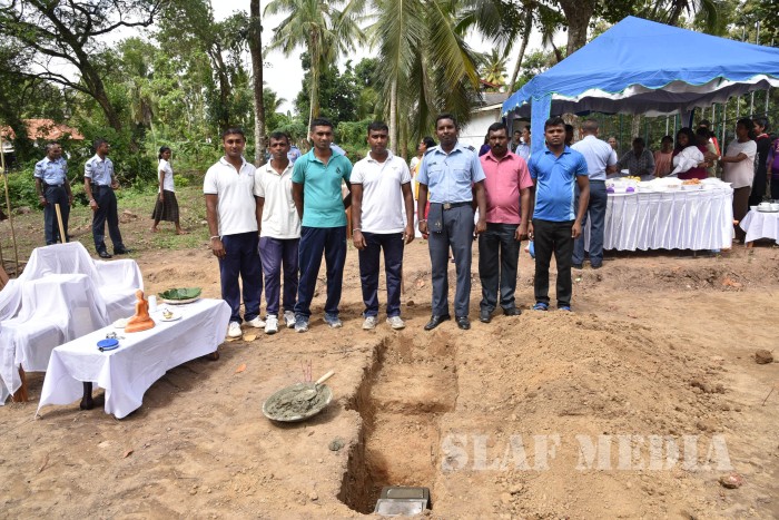 New House for the Family of Late Air Commodore Janaka Karunarathne