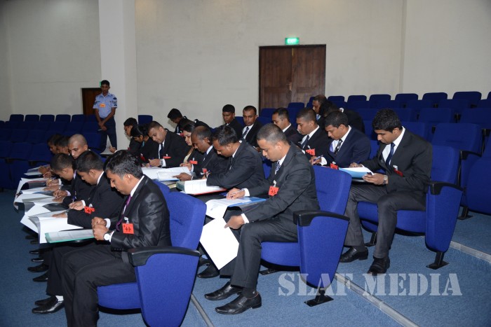 Newly Enlisted Student Officers Take Oaths
