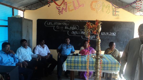 Declared Open A Prinmary Tamil School At Valayaravu Batticaloa