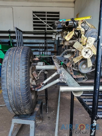 No 1 Mechanical Transport, Repair and Overhaul Wing at Katunayake Develops Low Cost Utility Vehicle