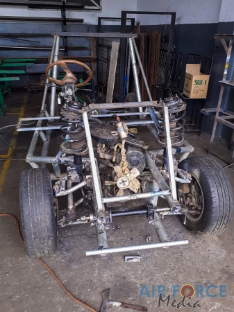 No 1 Mechanical Transport, Repair and Overhaul Wing at Katunayake Develops Low Cost Utility Vehicle