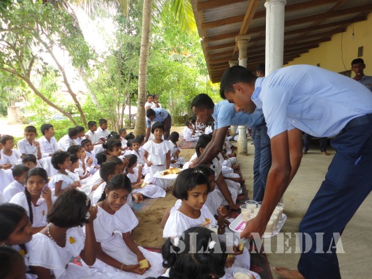 Community Service Project by SLAF Station Weerawila