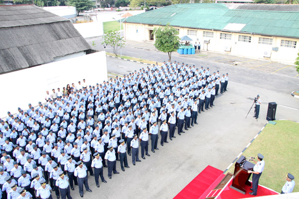 The Commander Extends His New Year Wishes