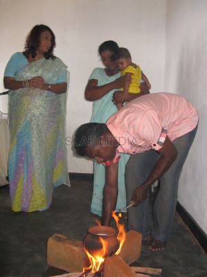 Newly Constructed House Handed Over to Civil Staff Person