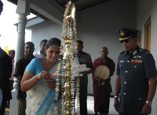 Newly Constructed House Handed Over to Civil Staff Person