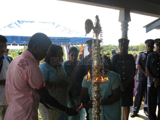Newly Constructed House Handed Over to Civil Staff Person