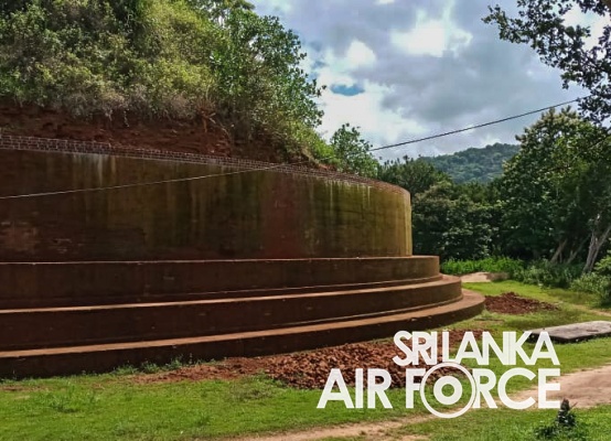 SRI LANKA AIR FORCE LAUNCHES NEELAGIRI MAHA SEYA RESTORATION PROJECT