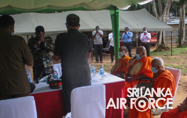 SRI LANKA AIR FORCE LAUNCHES NEELAGIRI MAHA SEYA RESTORATION PROJECT