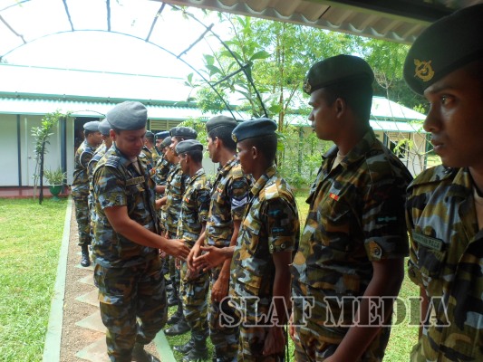 The No 12 Disaster Management and Jungle Rescue Basic Course Passed Out