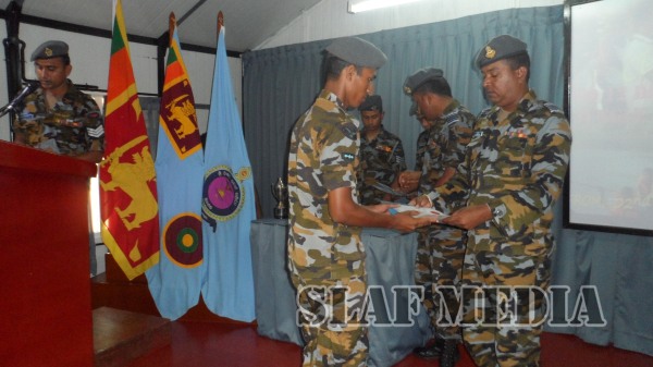 The No 12 Disaster Management and Jungle Rescue Basic Course Passed Out