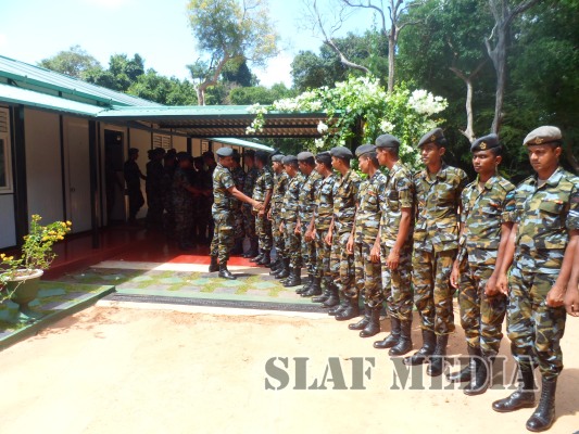 The No 12 Disaster Management and Jungle Rescue Basic Course Passed Out