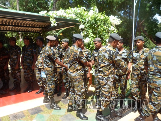 The No 12 Disaster Management and Jungle Rescue Basic Course Passed Out