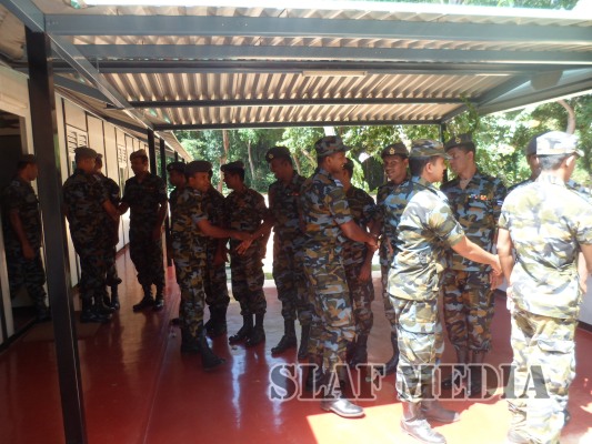 The No 12 Disaster Management and Jungle Rescue Basic Course Passed Out