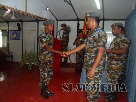 The No 12 Disaster Management and Jungle Rescue Basic Course Passed Out