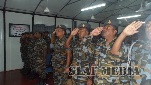 The No 12 Disaster Management and Jungle Rescue Basic Course Passed Out