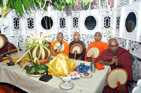 අංක 12 බළඝණයෙහි පිරිත් පිංකමක්