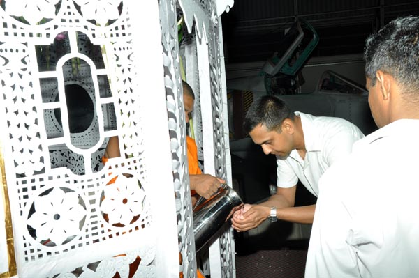 අංක 12 බළඝණයෙහි පිරිත් පිංකමක්