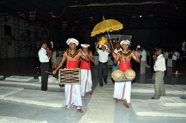 අංක 12 බළඝණයෙහි පිරිත් පිංකමක්