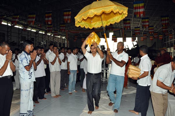 අංක 12 බළඝණයෙහි පිරිත් පිංකමක්