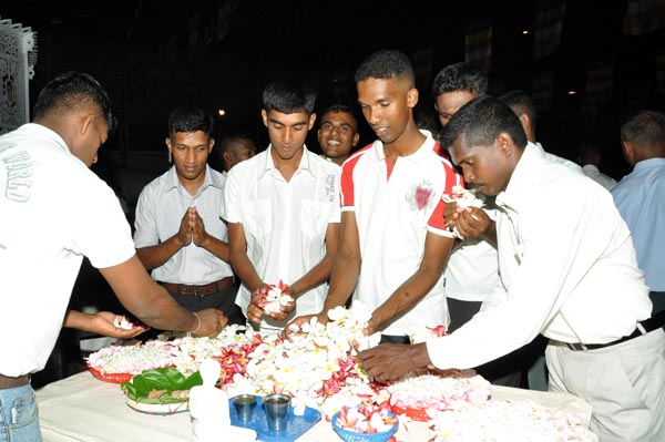 අංක 12 බළඝණයෙහි පිරිත් පිංකමක්