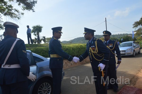 The Passing out parade of the No.155 Regular Airmen Recruit Course