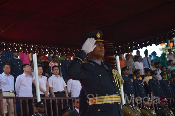 The Passing out parade of the No.155 Regular Airmen Recruit Course