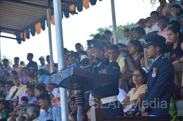 The Passing out parade of the No.155 Regular Airmen Recruit Course