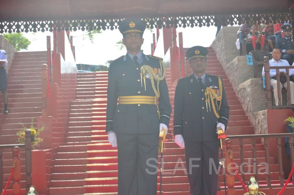 The Passing out parade of the No.155 Regular Airmen Recruit Course