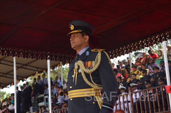 The Passing out parade of the No.155 Regular Airmen Recruit Course