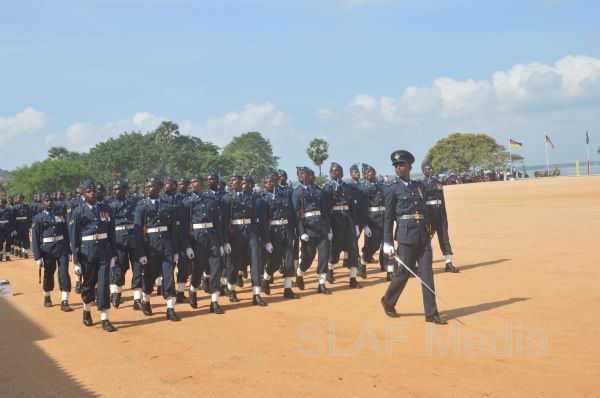 The Passing out parade of the No.155 Regular Airmen Recruit Course