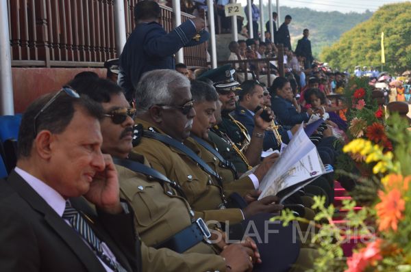 The Passing out parade of the No.155 Regular Airmen Recruit Course