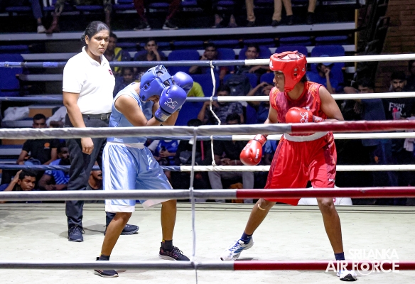 AIR FORCE
BOXING TEAM PERFORMS AT THE NOVICES BOXING TOURNAMENT - 2024