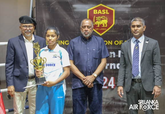 AIR FORCE
BOXING TEAM PERFORMS AT THE NOVICES BOXING TOURNAMENT - 2024