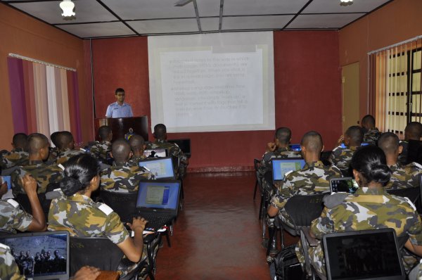 Closing Address of Information Technology Phase for Officer
Cadets at Cts Slaf Diyatalawa.