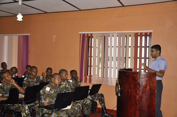 Closing Address of Information Technology Phase for Officer
Cadets at Cts Slaf Diyatalawa.