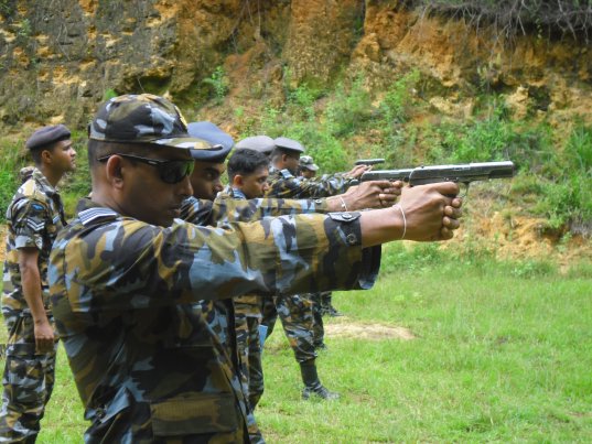 Senior Officers’(Group Captains and Wing Commanders) Refresher
Course Successfully Conducted at Combat Training School SLAF Diy