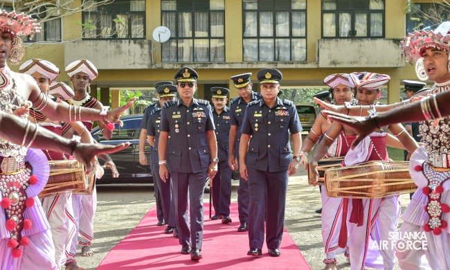 Four
Stories Officer’s GSQ complex vested for Base Katunayake