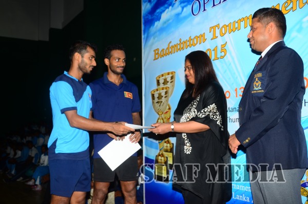 Air Force Open Badminton Championship 2015