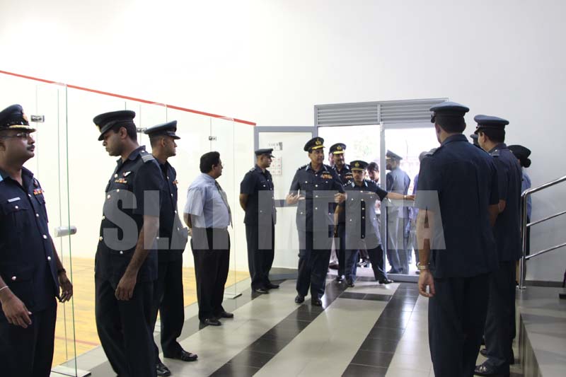 Biggest Squash Complex in Sri Lanka opens at SLAF Base Ratmalana