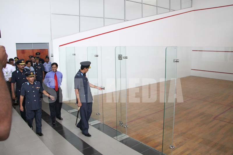 Biggest Squash Complex in Sri Lanka opens at SLAF Base Ratmalana