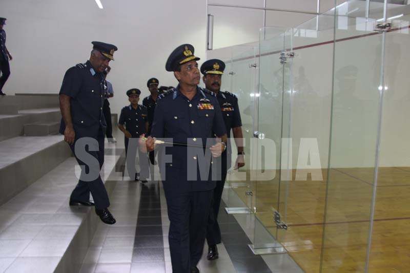 Biggest Squash Complex in Sri Lanka opens at SLAF Base Ratmalana