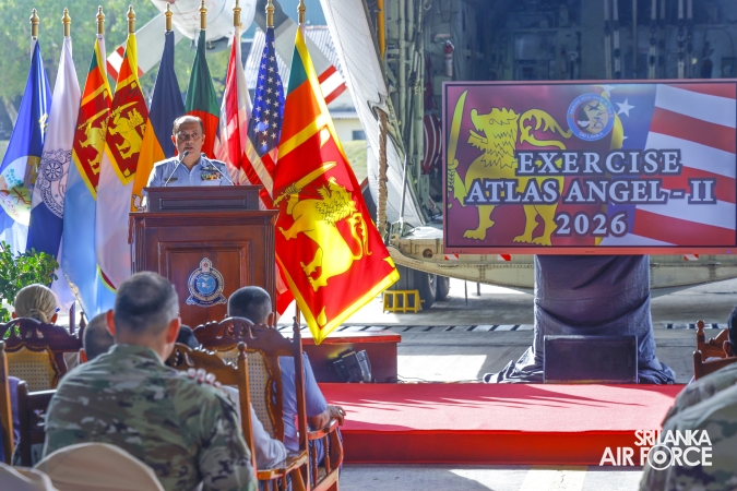 EXERCISE ATLAS ANGEL - II – 2026 COMMENCES AT SLAF BASE KATUNAYAKE
