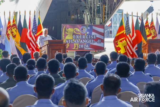 EXERCISE ATLAS ANGEL - II – 2026 COMMENCES AT SLAF BASE KATUNAYAKE